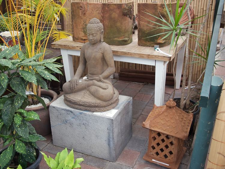 Sitting Buddha Granite Bali $