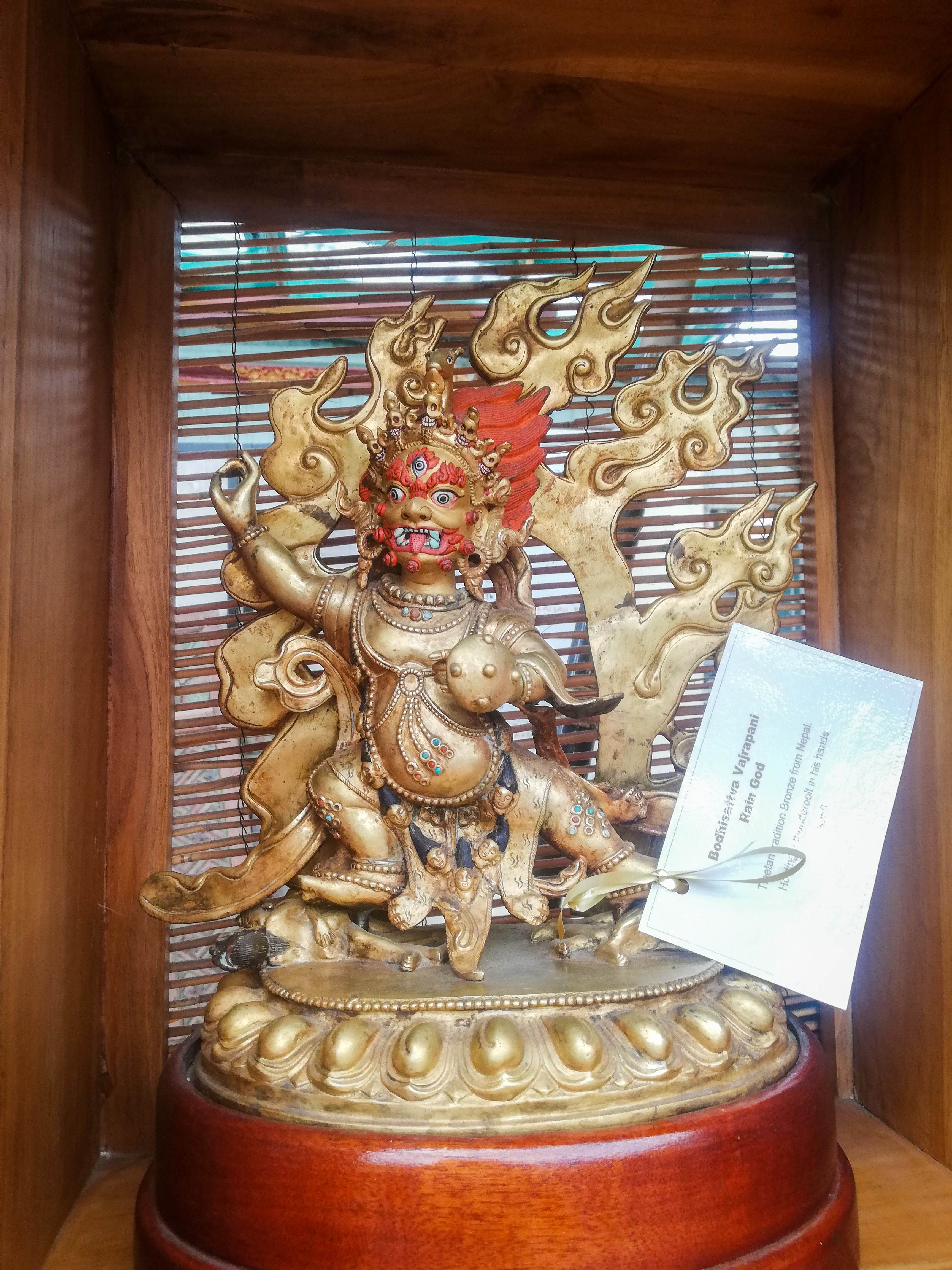 Bodhisattva Vajrapani Rain God <br> $950