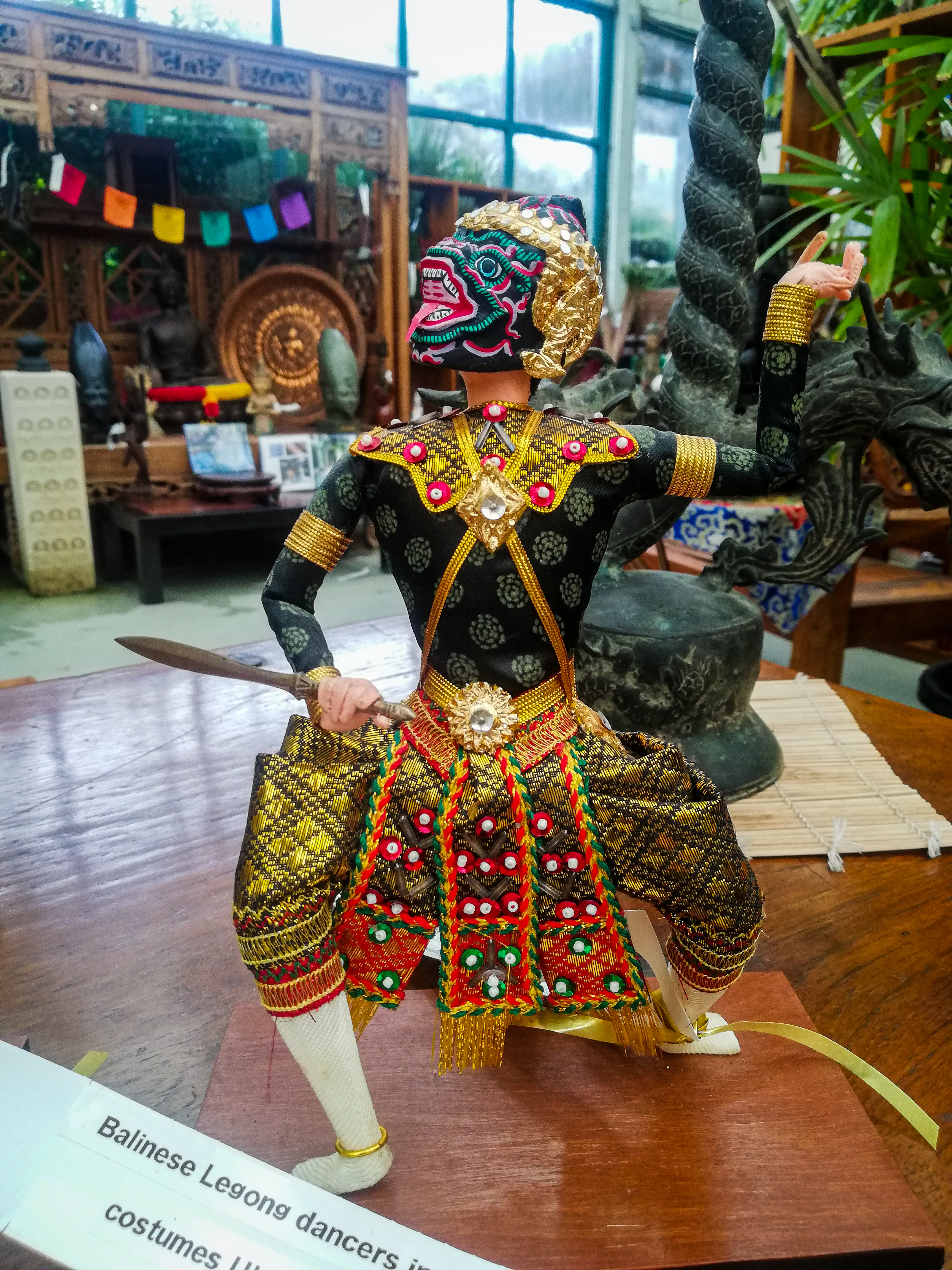 Balinese Legong Dancers in Traditional Costumes <br> Ubud Bali <br> $175 ea