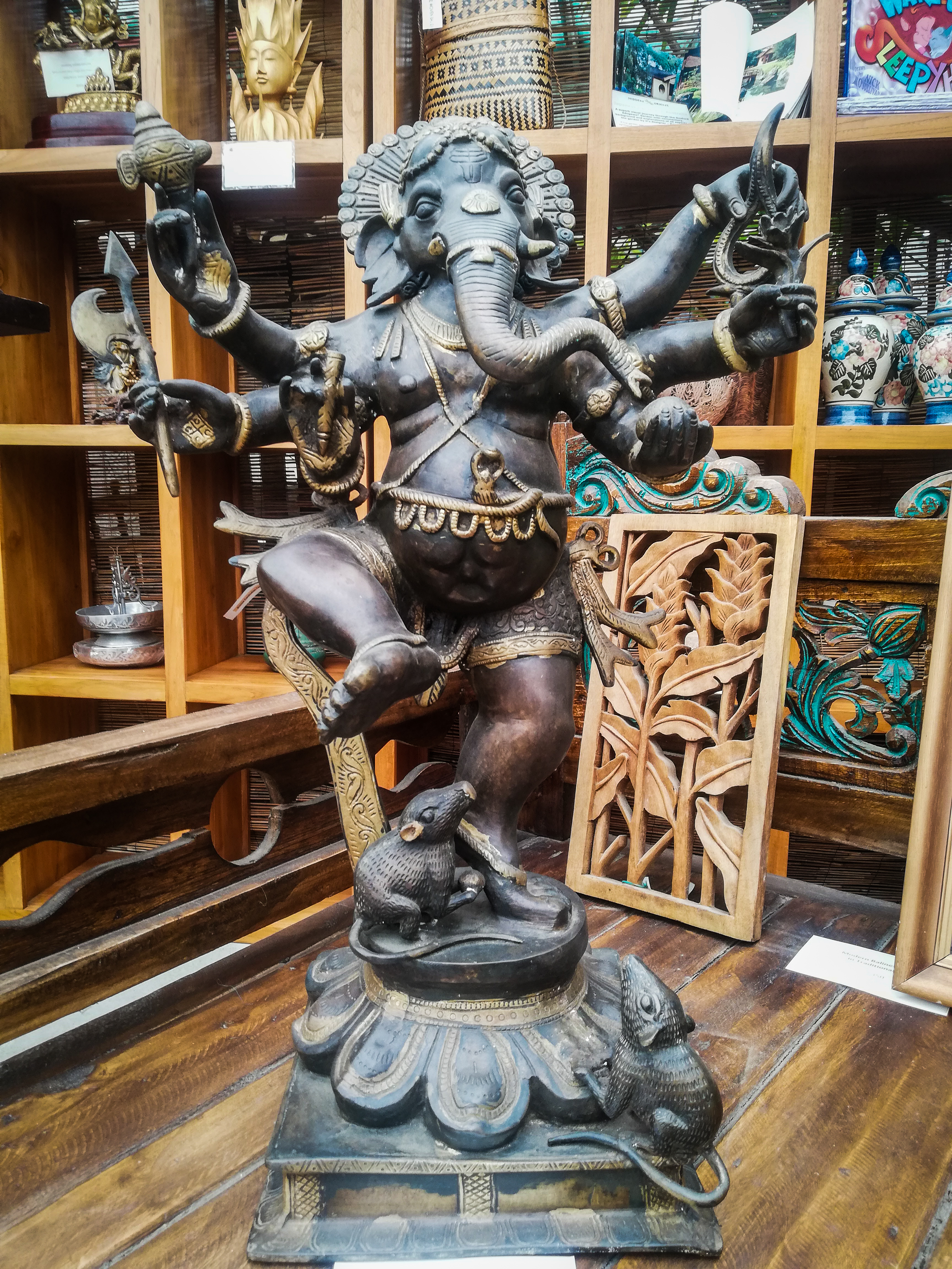 Standing Ganesha <br> Revered as remover of obstacles in Indian Hindu Tradition <br> $1450