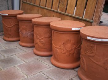 Terracotta Stools - Bali <br> From $35 to $45